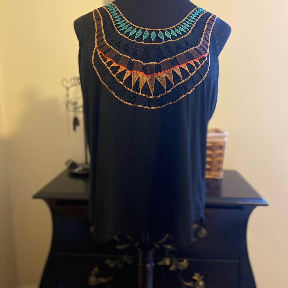 Boutique crocheted tank